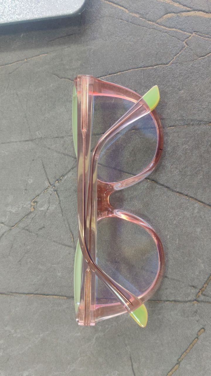 Armazón Gato Rosa Claro y Verde - vista 3