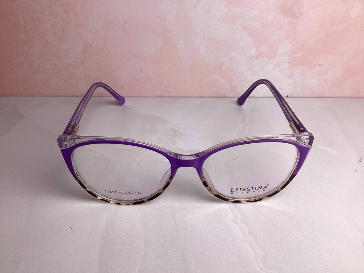 LUSSUNA L3567 Morado Cat Eye - ARMAZONES | PUPIL Ecuador