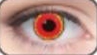 Lente de contacto de Halloween Red Vampire
