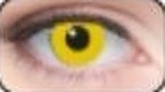 Lente de contacto de Halloween Yellow
