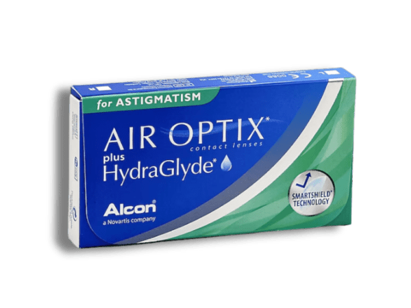 Lentes de contacto para corrección de miopia y astigmatismo
